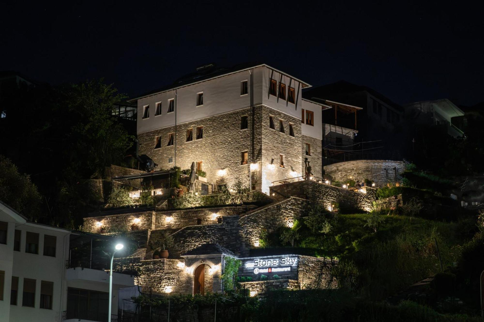 The Stone Sky Hotel Gjirokastra Zewnętrze zdjęcie