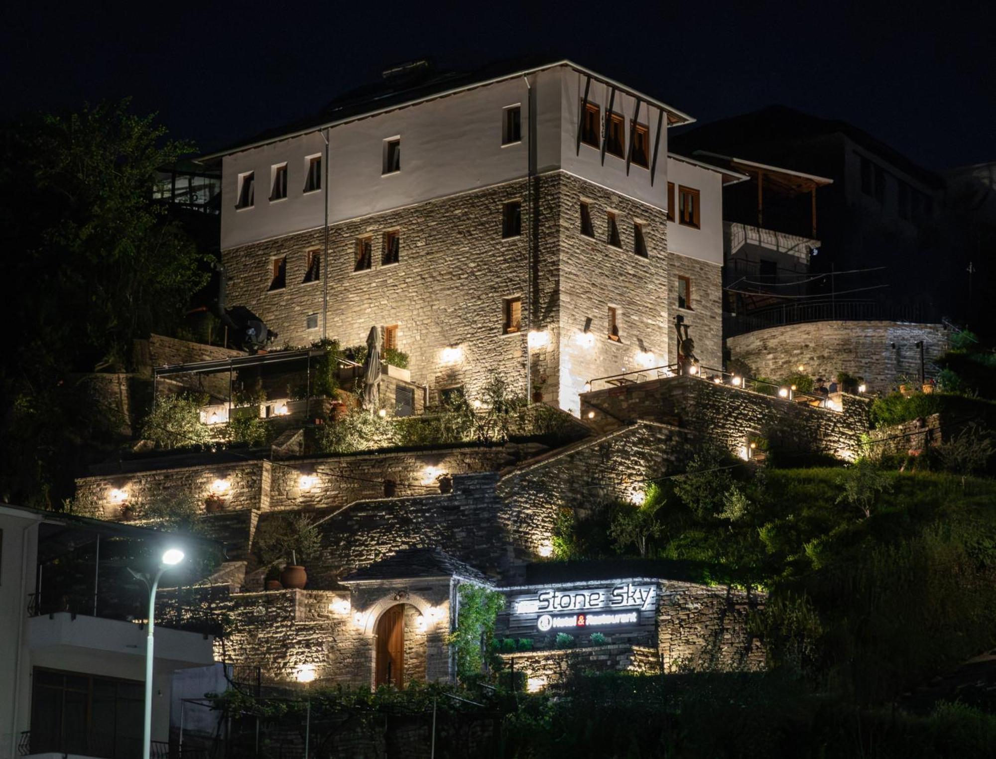 The Stone Sky Hotel Gjirokastra Zewnętrze zdjęcie